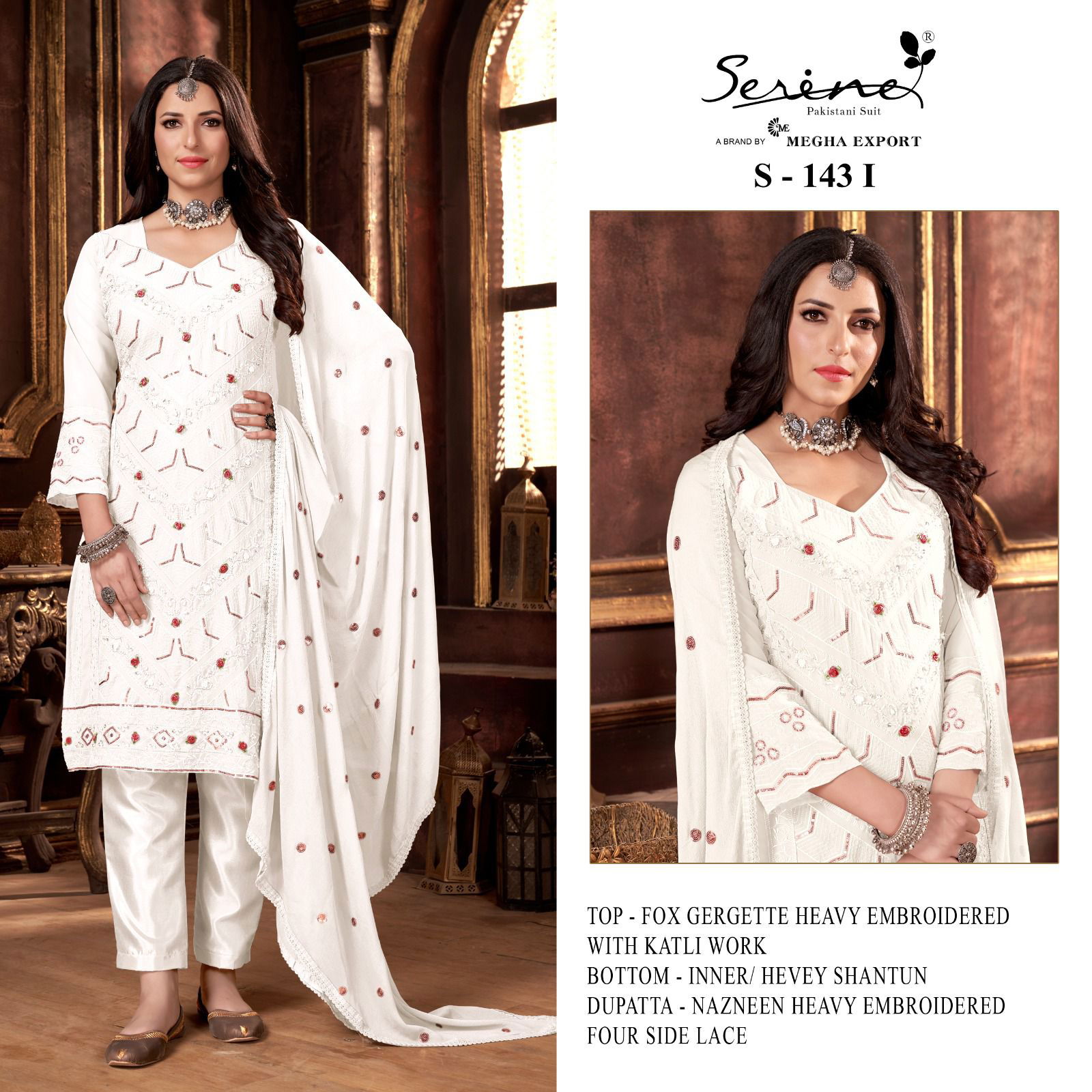 Serine S 143 I And J Pakistani Suit Catalog